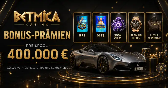Betmica Casino Boni banner