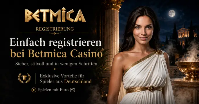 Betmica Casino Kontoverwaltung banner
