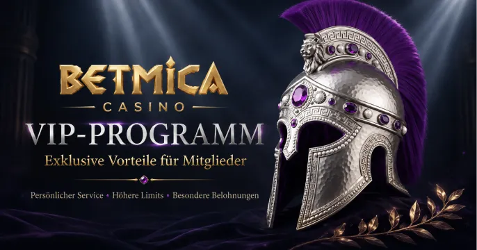 Betmica Casino VIP-Programm banner